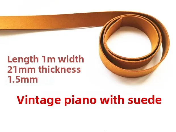 

Piano Accessories Piano Tuning Tools Vintage Use for Tuning 2.1cm x 20cm chamois with fur texture