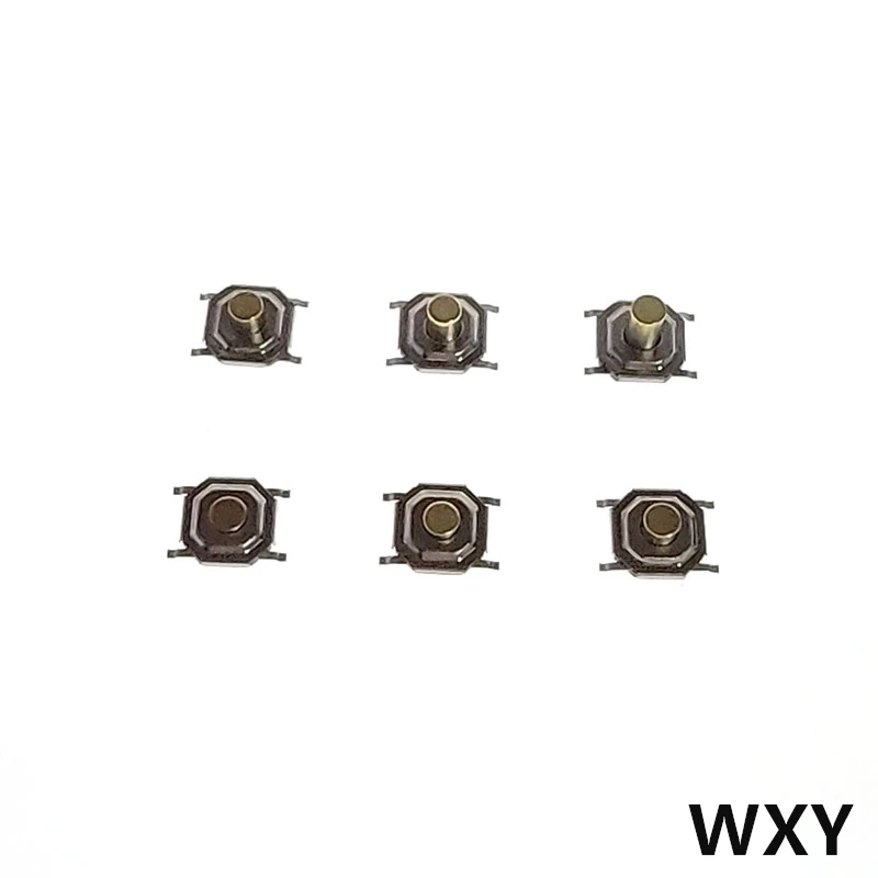 50pcs SMD 4x4mm Nyomtatott áramkör Tapintható Zsendül gombot self-reset Vasúti váltó mikro Vasúti váltó Mali Versmérték Vasúti váltó kulcs gomb 4*4*1.7/2/2.3/2.5/3/3.5/4.3MM