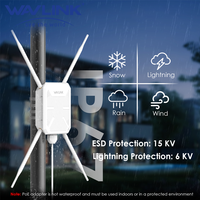 WAVLINK AC1200/AX1800/3000 Wi-Fi 5/6 Outdoor Access Point Long-Range Dual-Band High Power Extender with 4 x 7dBi Omni Antennas
