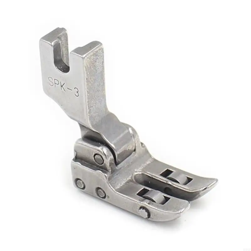 H05E Universal Sewing Machine Replace Accessories Durable Anti Deformed Metal Sewing Accessories SPK-3 Roller Presser Foot