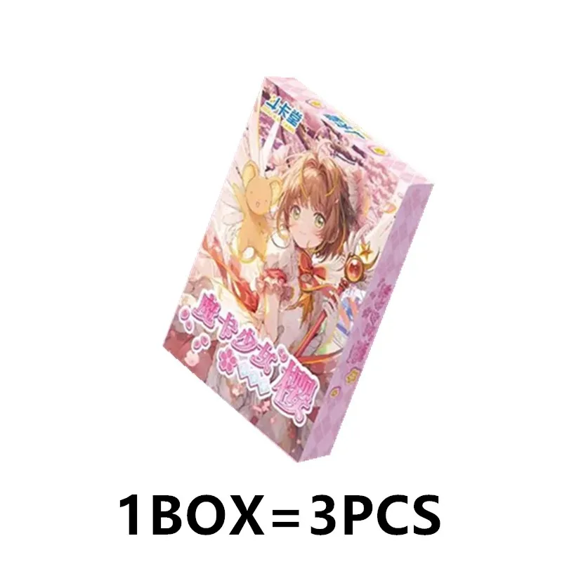 2023 Anime Captor Sakura Cards Booster Box Anime Character Collection Anniversary Card Suit Cosplay Cardcaptor Sakura Game Toy