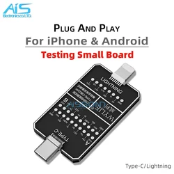 WYLIE USB No-disassembly Phone Tail Plug TypeC Charging DNDP Detection Adapter Board For Lightning Testing Small Board
