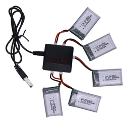 3.7V 650mAh Lipo Battery and usb Charger For SYMA X5C X5C-1 X5 X5SC X5SW M68 K60 HQ-905 CX30 RC Quadcopter battery 3.7 V 802540