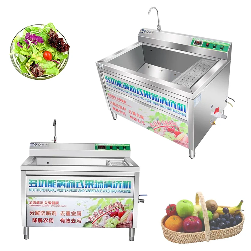 Fruit Washing Machine Vegetable Bubble Washer Vegetable Washing Machine Bubble Fresh Fruit Washer