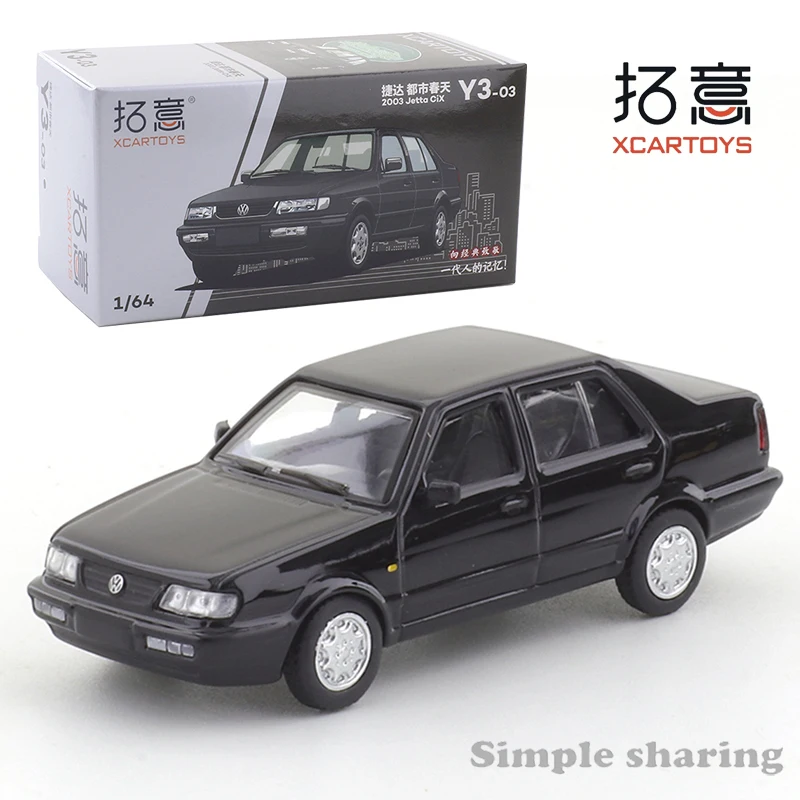 

Модель автомобиля XCARTOYS из сплава, 1:64, Jetta, Урбан, пружина, металлический Литая модель автомобиля, коллекционная игрушка, подарок для мальчика