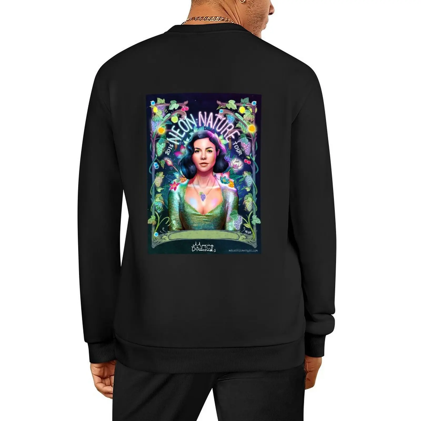 

marina and the diamonds Pullover mens clothes anime clothes clothes for men men hooded sweatshirt for men