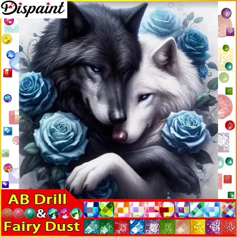 Dispaint Fairy Dust AB 5d Diamond Painting Full Square/Round 