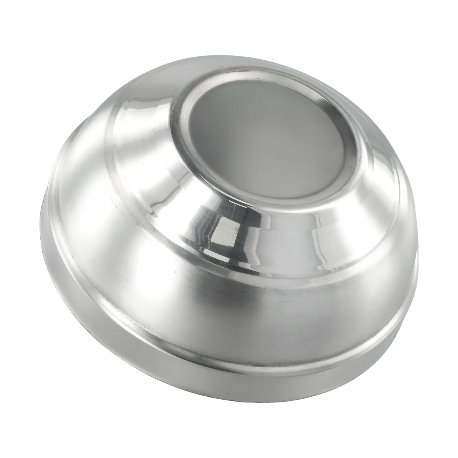Eco-friendly Double Layer Insulation Stainless Steel Bowls Kitchen Flatware Salad Bowl Thermal Insulation Deep Dish Tableware