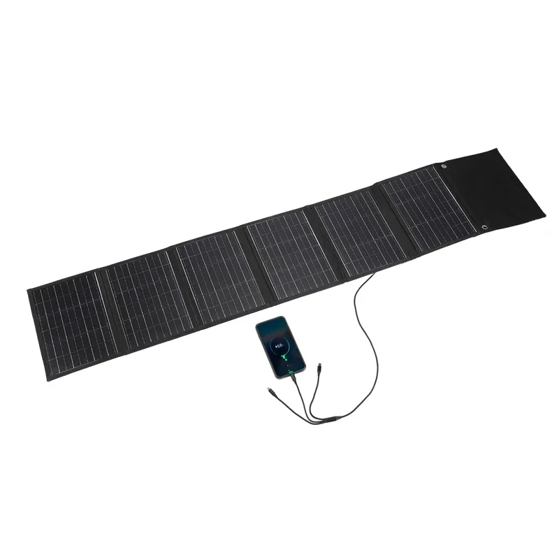 

18V Foldable Solar Panel 1000W Portable Folding Bag USB+DC Output Solar Power Charger for Mobile Phone Hiking Camping Outdoor