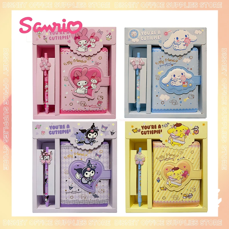 

Sanrio блокнот гелевая ручка Hellokitty Cinnamoroll блокнот ежедневный Еженедельный планировщик блокнот канцелярские принадлежности офисные и школьные принадлежности