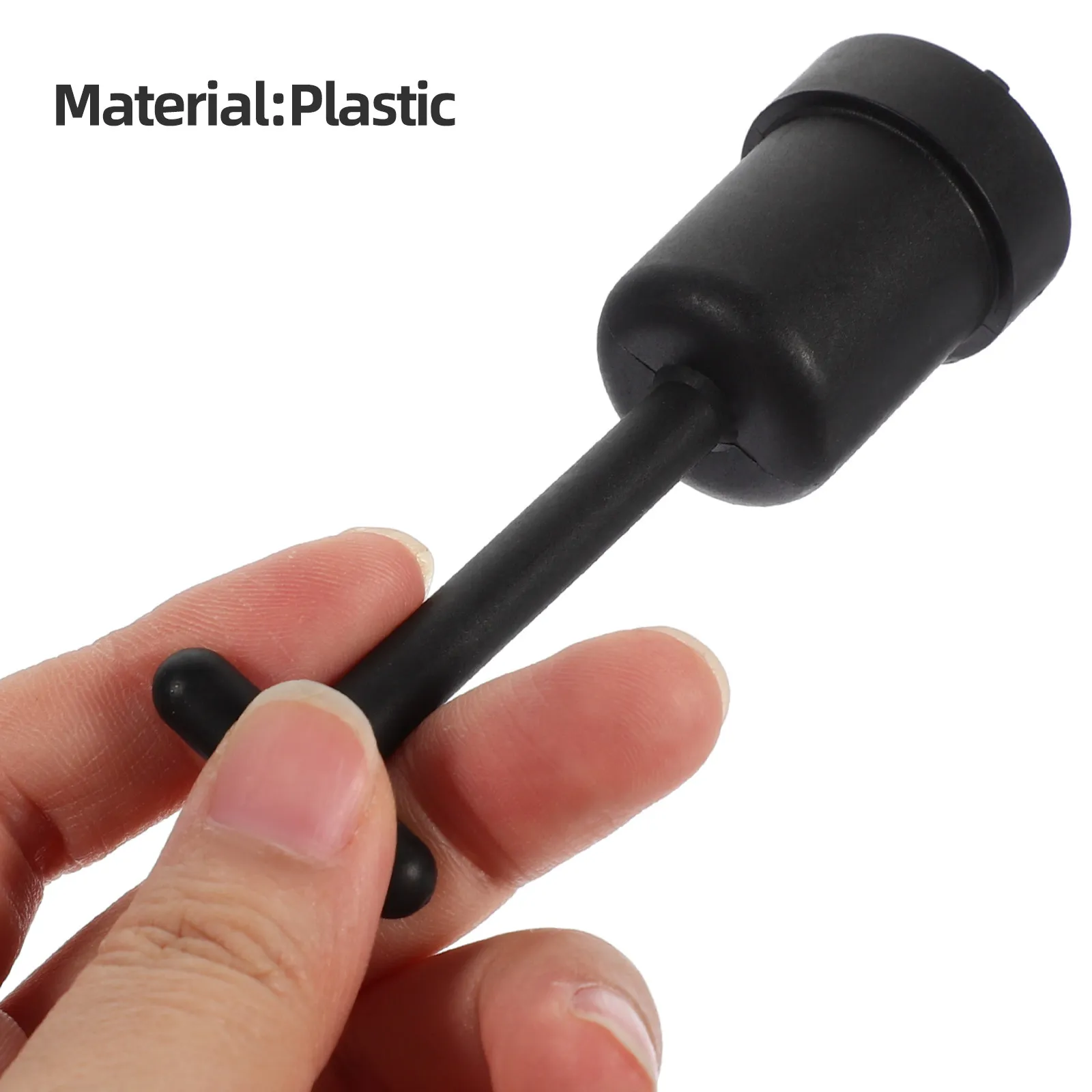 6Pcs Socket Ring Removal Tool Lightweight Plastic T-Handle Light Fixture Shade Ring Remover for Chandeliers Pendant Lamps Floor