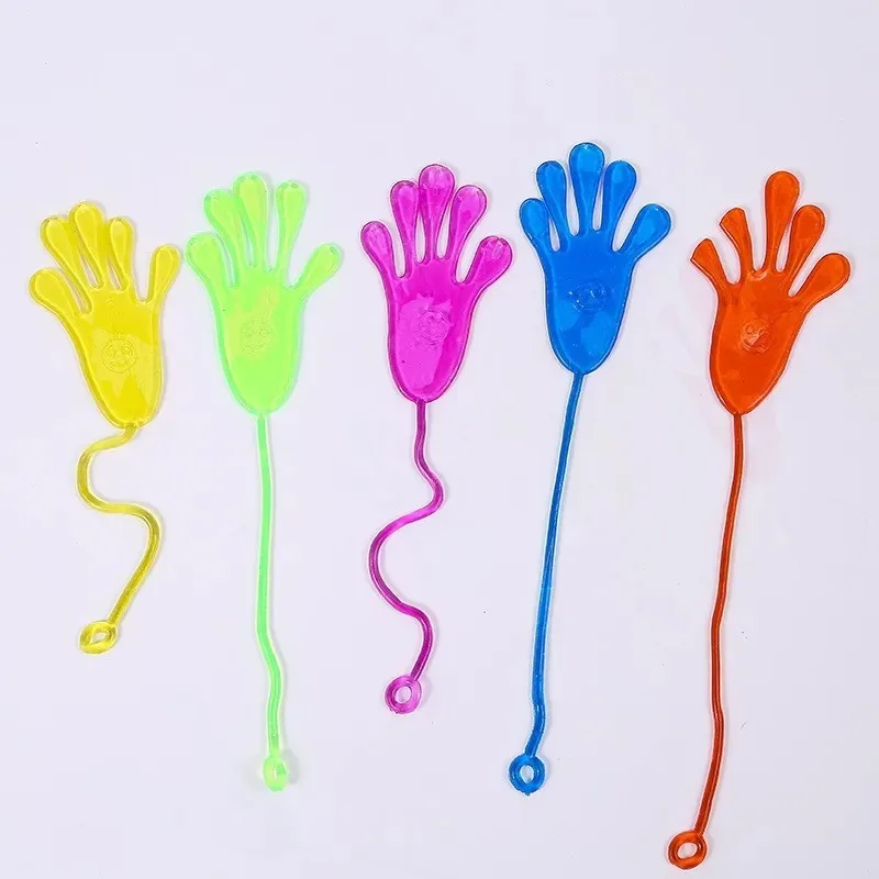 5-50 palms elastic sticky sticky slapping palm toys funny sticky hand toys novelty gift party toys birthday gifts.