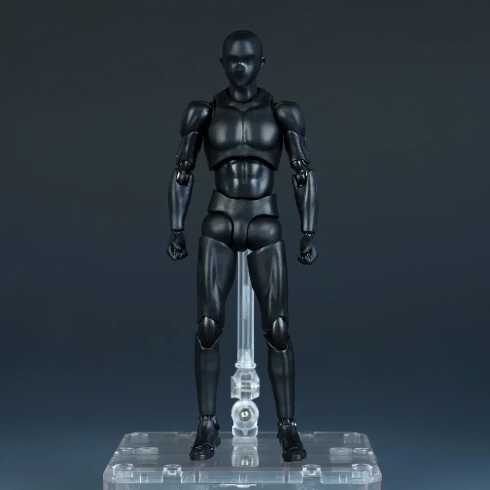 Skizze Zeichnen Männlicher Weiblicher Beweglicher Körper Kun Body Chan Gelenkschmerzen Anime Figur SHF Actionfigur Spielzeugmodell Zeichenpuppe – Detail 16