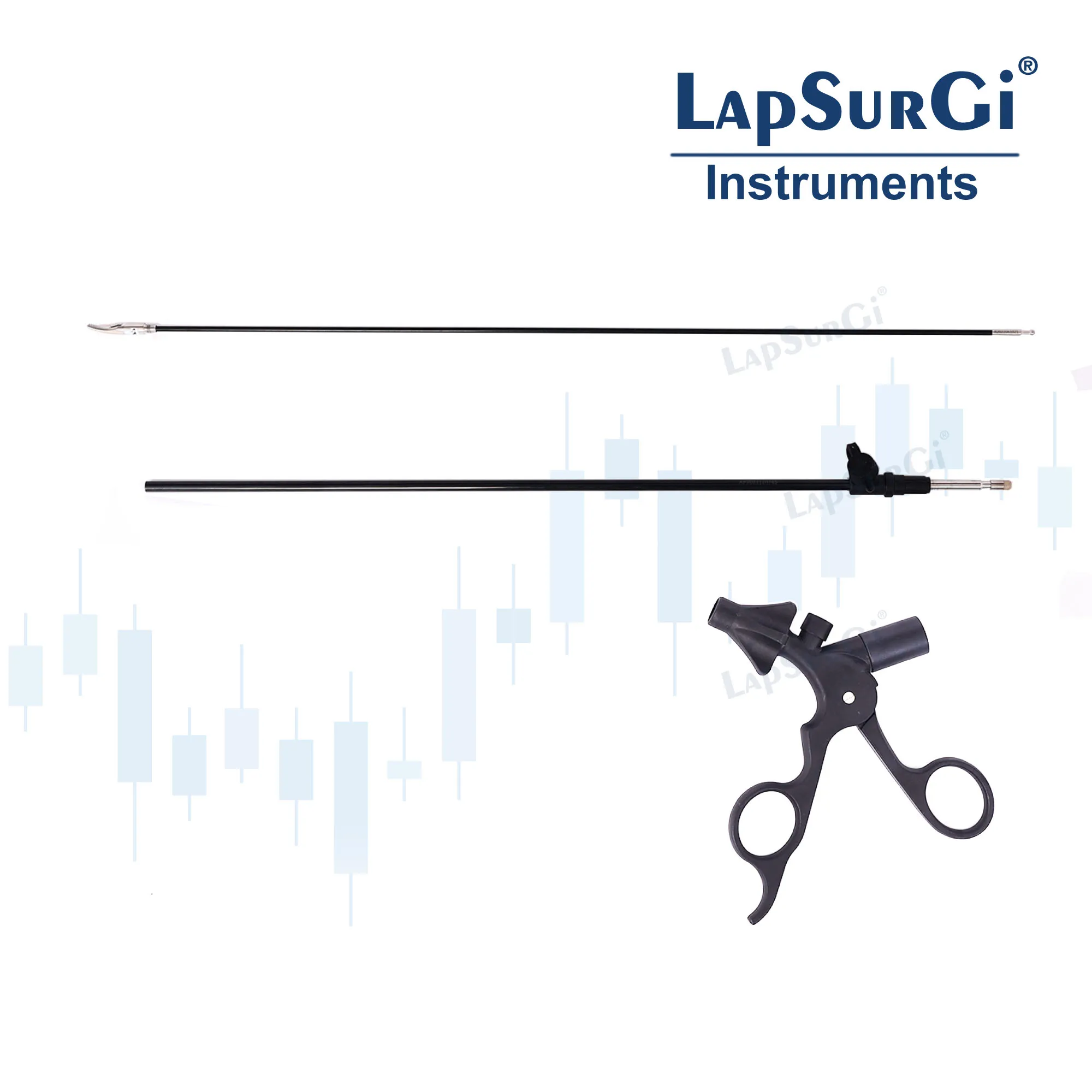 5mm Laparoscopic Bipolar Forceps with Cable Laparoscopy Reusable Bipolar Coagulation Forceps