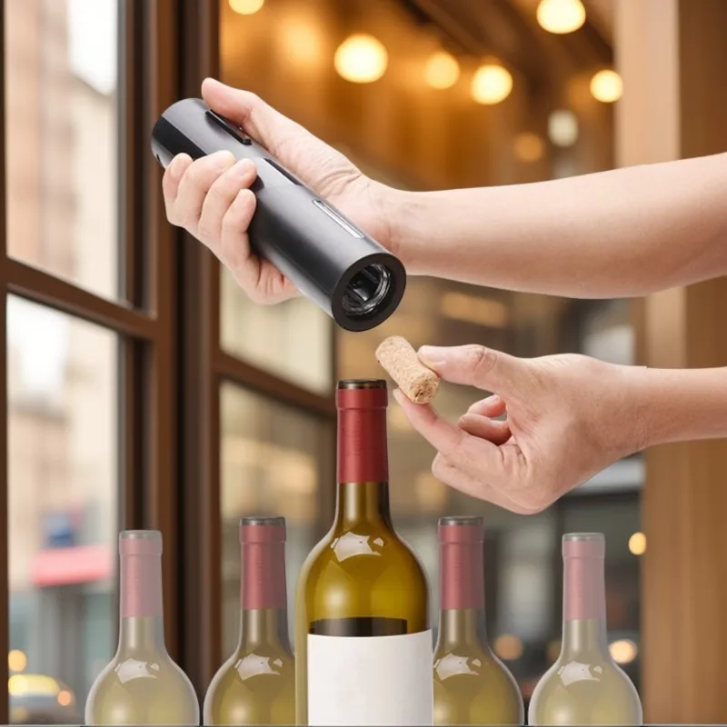 Electric Bottle Opener for Red Wine Foil Cutter Automatic Red Wine Openers Kitchen Accessories Gadgets Bottle Opener