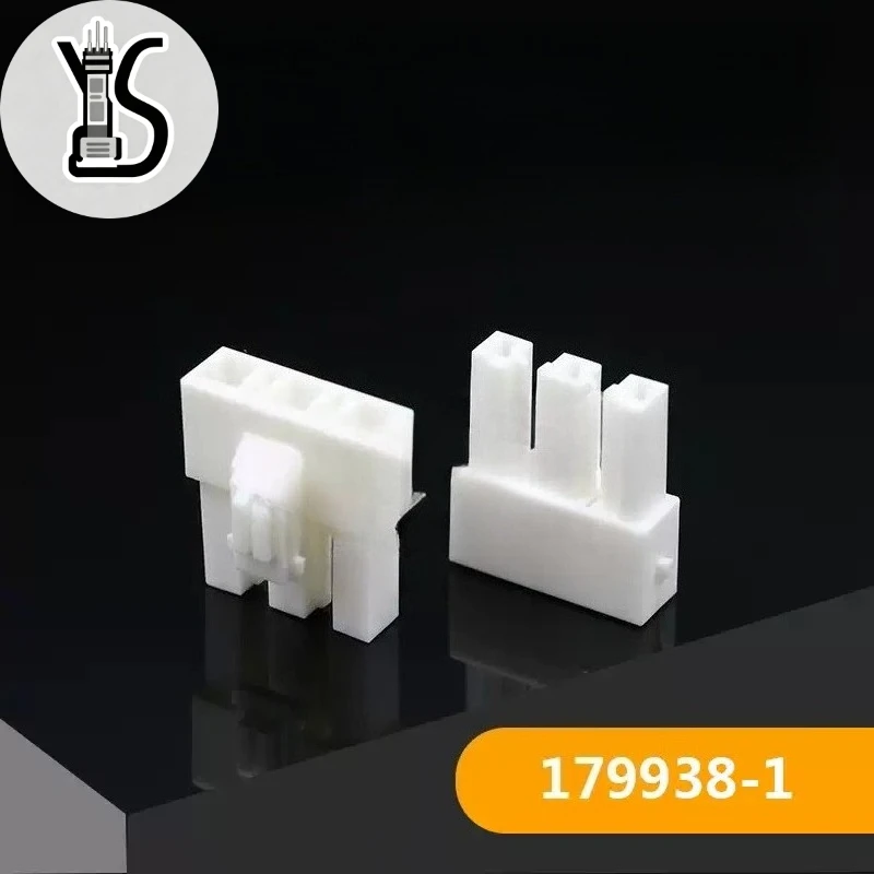 30PCS Genuine connector 179938-1 3P white rubber shell For Automobile Waterproof Connector Aviation Plug