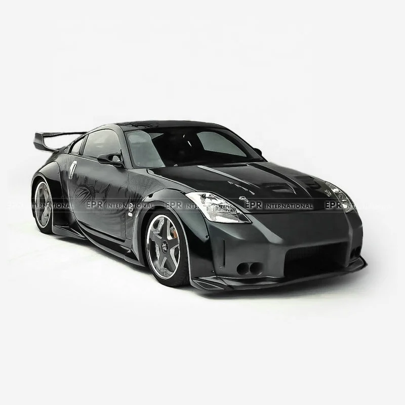 

Wide Body Side Skirt for NISSAN 350Z Z33 VS style Fiber Glass Material