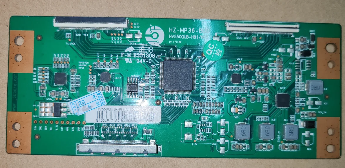 

HZ-MP36-BUD HV550QUB-H81/H11 LED TV logic board T-Con, tested well, physical photo taken