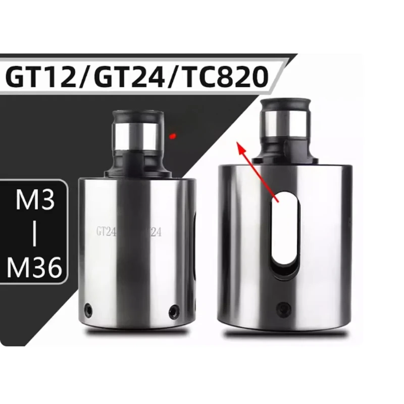1pc TC820 GT12 GT24 J4016 GT12 19mm Round Die Tap Holders Of Threading Taps Die CNC Chuck Die Quick Chuck Locker