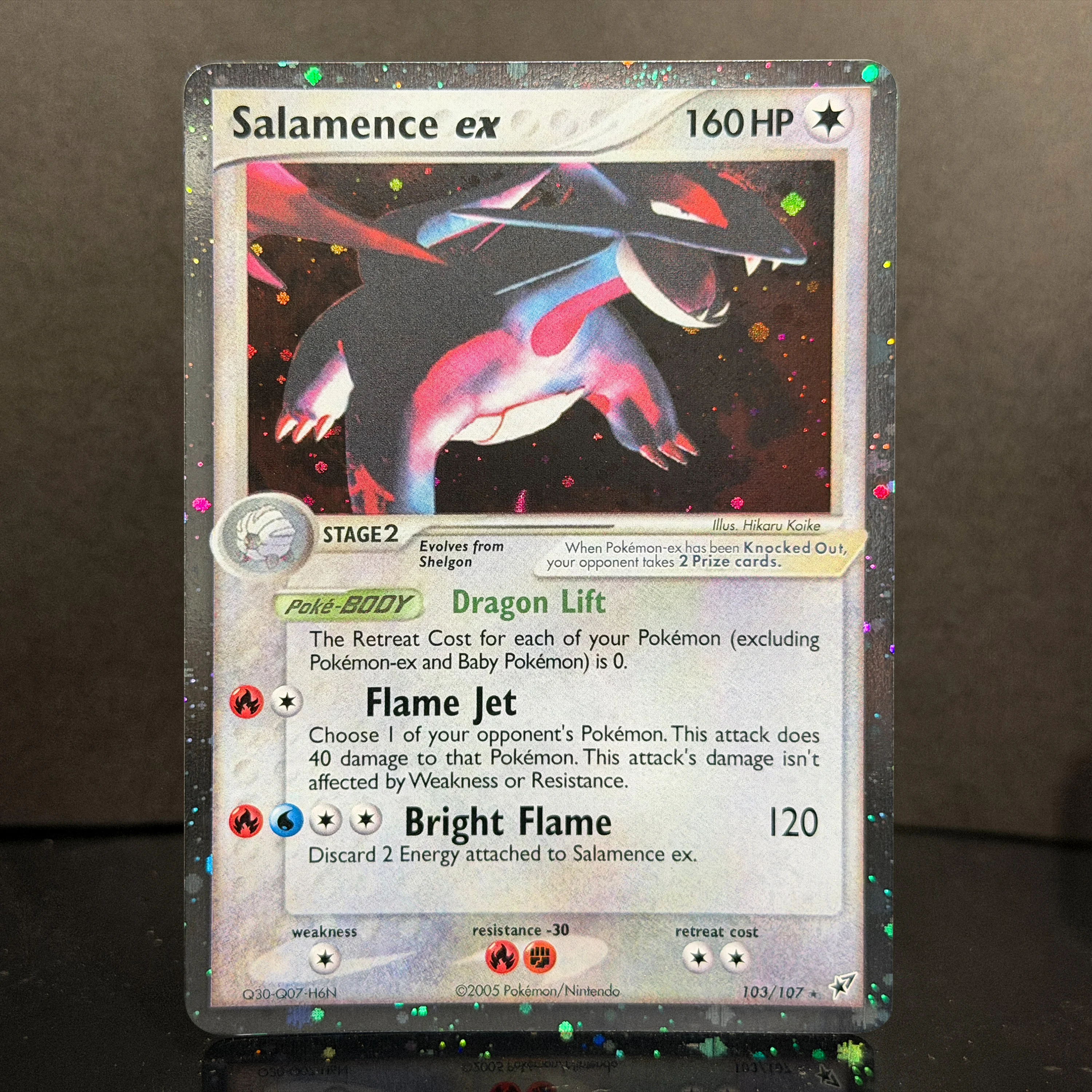 PTCG Pocket EX Deoxys Crobat Jirachi Latios Sharpedo Salamence Hariyama Deoxys Rayquaza Cosmos Holo Gold Star UR Proxy-Karten