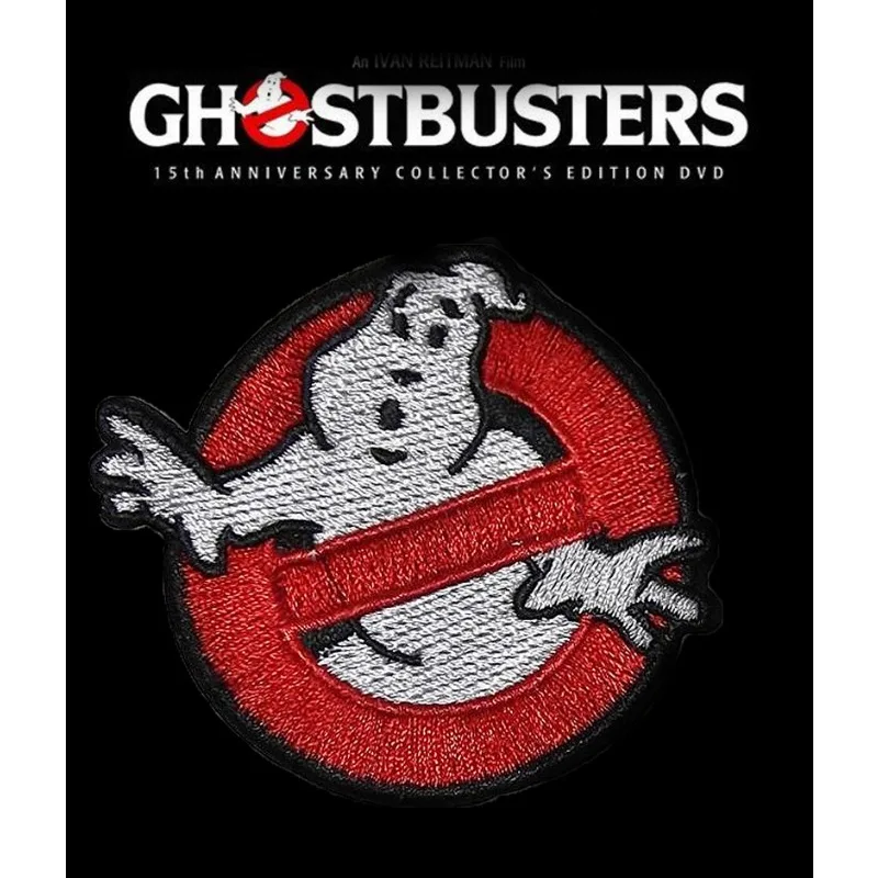 

Halloween Gift Creative Embroidered Patch Ghostbusters Tactical Morale Badge Outdoor Backpack Decoration Patches for Clothing