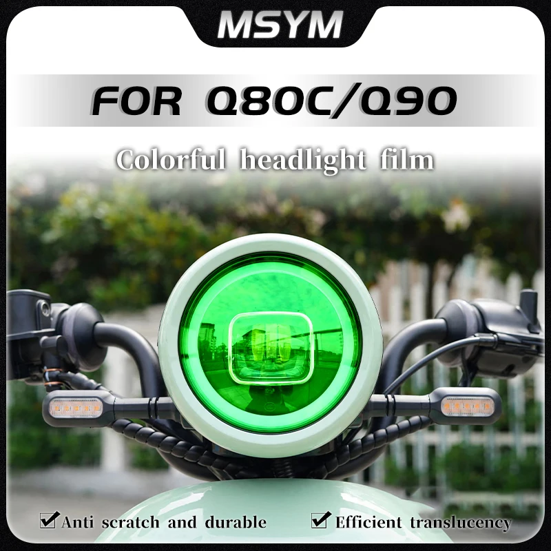 

For Ninebot Q80C Q90 q80c q90 Headlights taillights instrument panels film stickers modified parts accessories