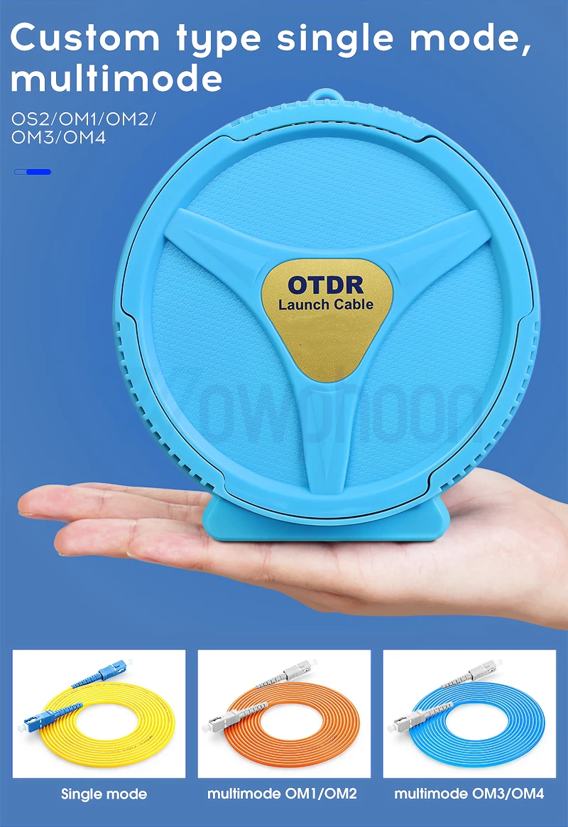 OTDR Test Extension Cord, Dead Zone Eliminator, LC, APC-LC, APC, SC, UPC-LC, UPC, OTDR, Fiber 150M-2KM, SM OTDR customized