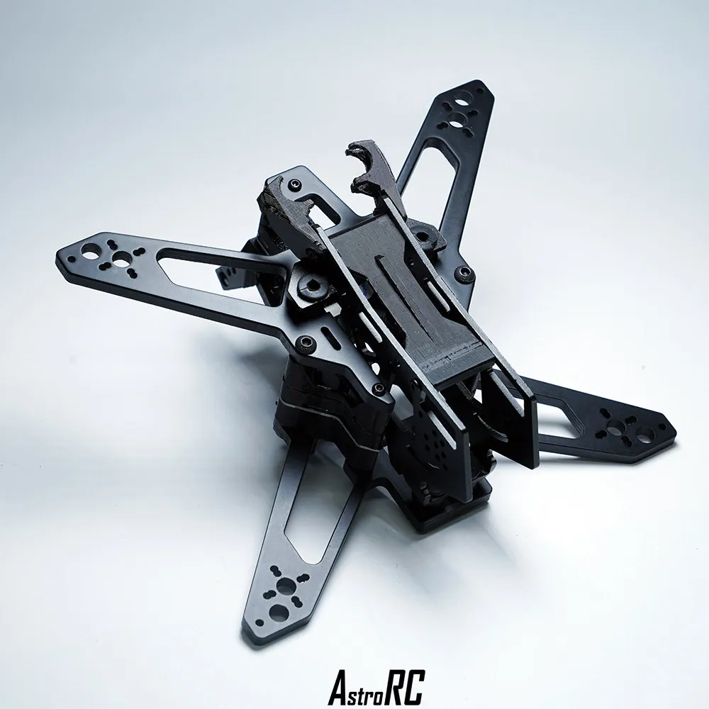 AstroRC Shuttle V2 Toothpick Frame 3 Inch 3.6 Inch Wheelbase Compatible with O4 Air Unit FPV Freestyle Frame