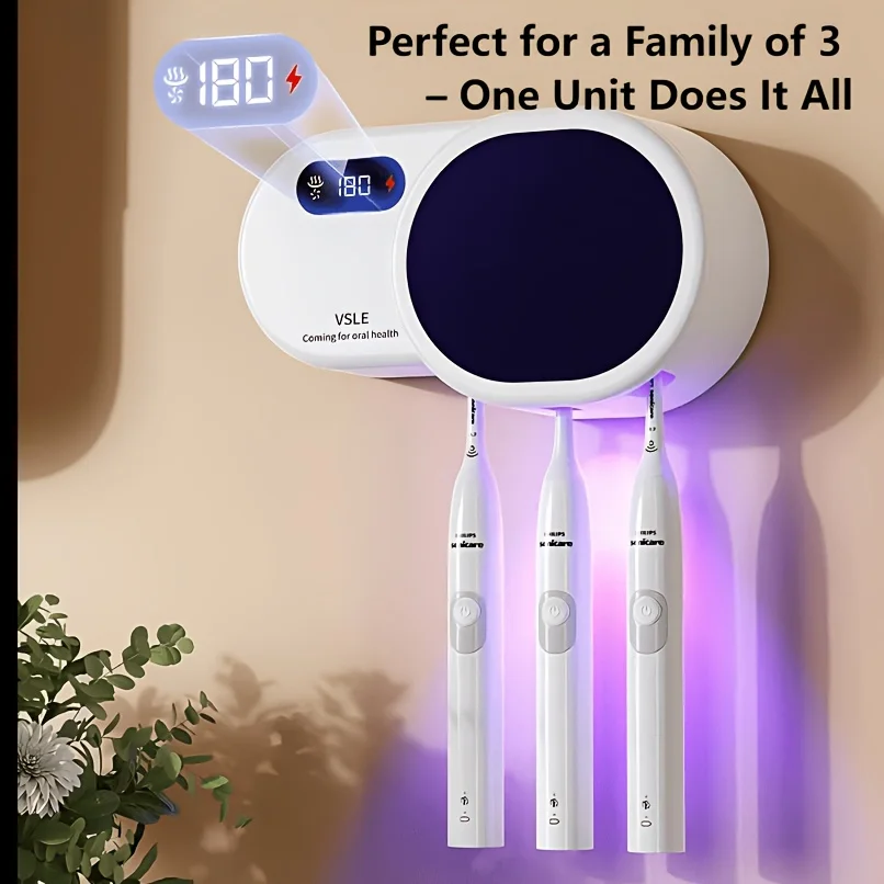 smart-uv-toothbrush-and-dryer-wall-mounted-electric-toothbrush-holder-with-sterilization-ventilated-drying-and-storage-rack