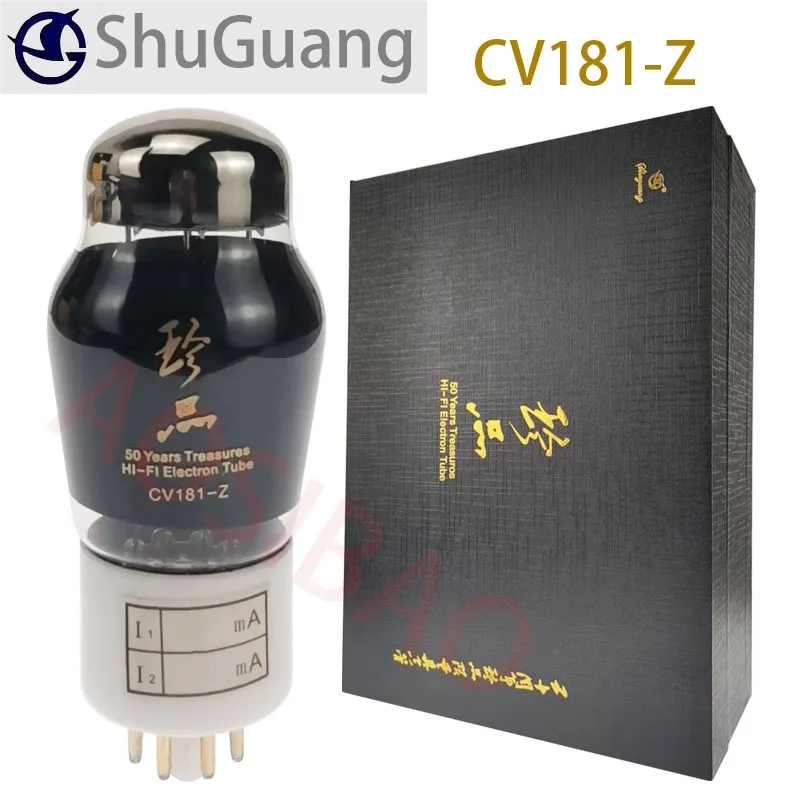 SHUGUANG CV181-Z CV181Z Vacuum Tube Precision pairing Valve Replaces 6SN7 6H8C 6N8P CV181 Electronic tubes For Amplifier