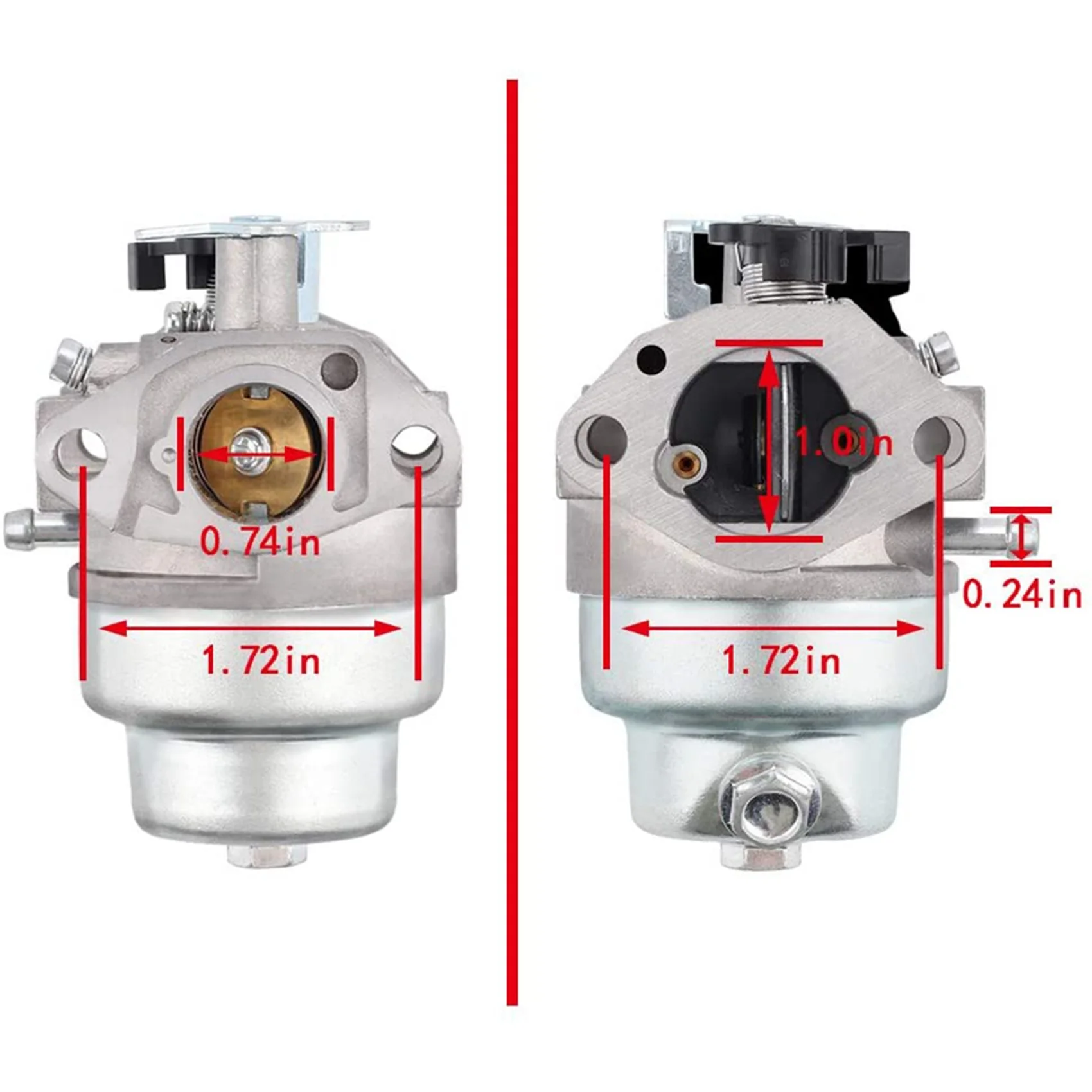 A74E-2 Set Carburetor + Gasket + Air Filter Plug For Honda GCV160 Engine HRB216 HRR216 HRS216 HRT216 HRZ216 Lawn Mower