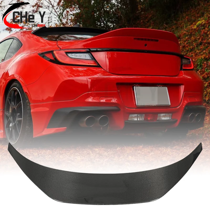 Real Carbon Spoiler For Toyota GR 86 ZN8 ZC8 Subaru BRZ 2021 2022 2023 2024 Rear Trunk Scion AC TRD Spoiler Type Wing Accessorie