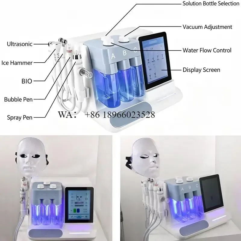 WMWMNU for M Facial Care Device Deep Cleansing Hydration Firming Brightening Soothing Care Touch Screen Beauty