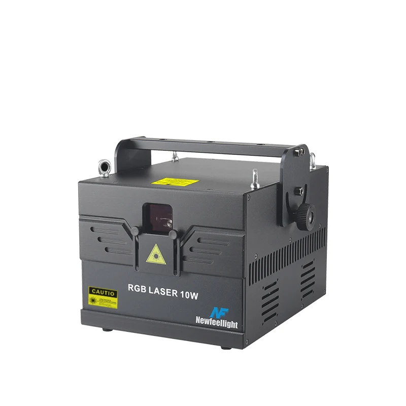 

New Feel 10w 40kpps rgb full animation ilda laser light for night club