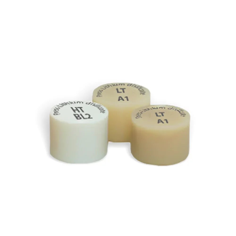 

New 5 Pieces Dental Glass Ceramic Press Ingots LT/HT Vita 16 colors BL1-4 Dental Lab Materials
