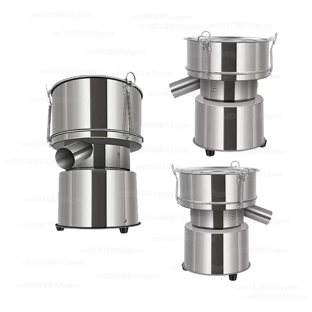 220V Small Electric Vibrating  Powder Vibrating Screen Laboratory Screen with A Diameter of 20CM Stainless Steel Screen B
