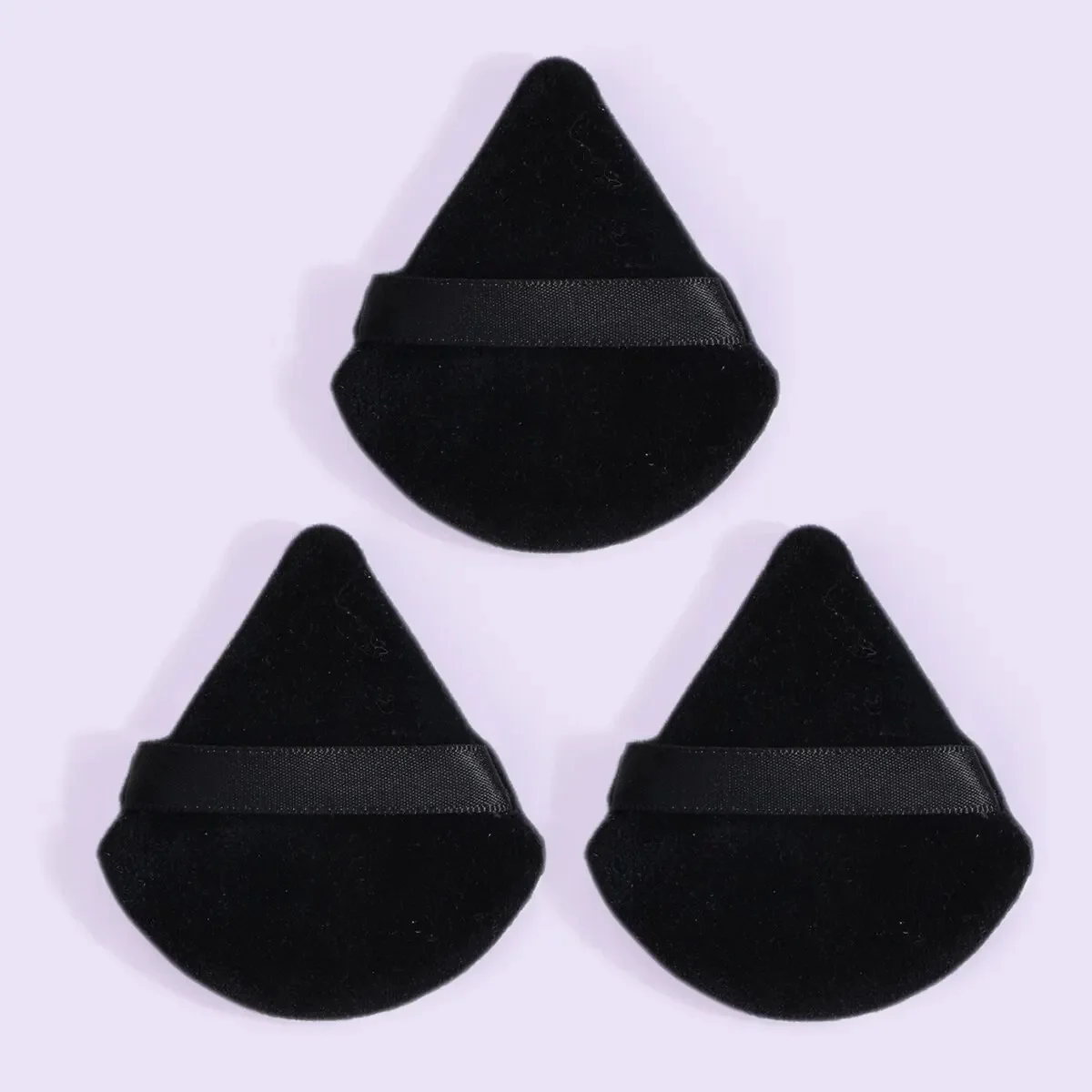 Houppette en forme de triangle pour poudre adt, 3/5/6 pièces, accessoire de maquillage pour fond de teint, cosmétique, doux