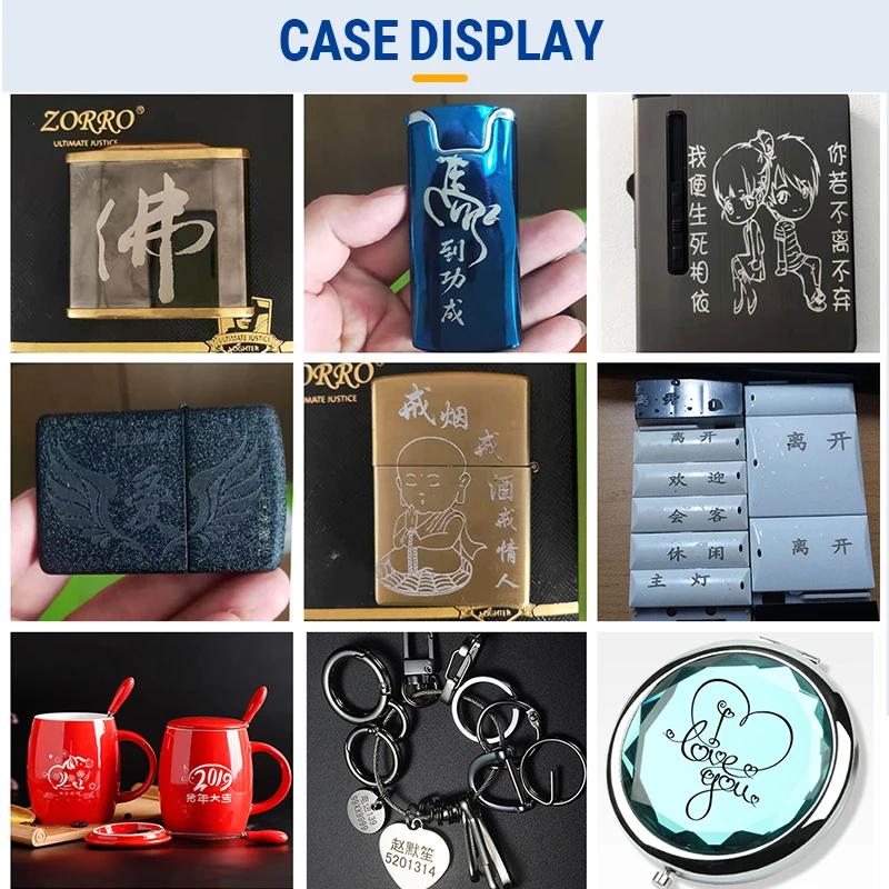 r Marking MacStainless Steel Laser Marking 20W Fiber Laseking Machine for Logo Hardware or Jewelry