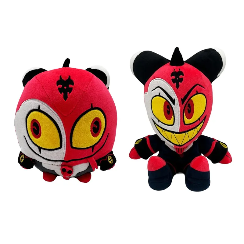 Nuevo Hazbin Hotel muñeco de juguete de peluche Loona Blitzo muñeco de peluche de dibujos animados personalidad periférica juguete decoración de habitación chica regalo de vacaciones