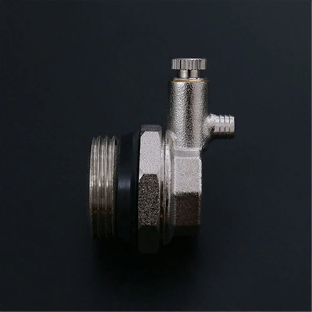 Floor Heating Water Separator Full Copper Solid  Floor Heating Water Separator Household Plug Dn25 Manual Exhaust Plug