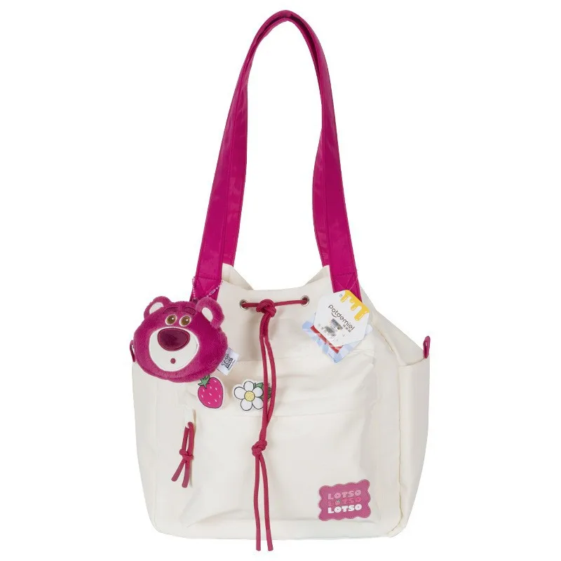 Disney Stitch Functional Bags Fashion Cartoon & Cute Large Capacity Computer Bag Handbag Simple and Versatile Shoulder Bag