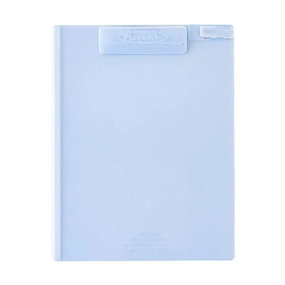 Korean Ice Writing Clipboard Transparent Arcylic Paper Organizer Durable Stationary File Folder Menu