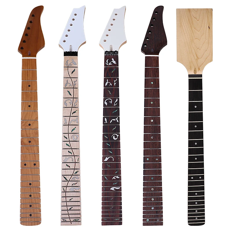 Electric Guitar Neck 6 String Neck Maple Guitar Neck 21F 22 Frets Varnish Guitar Neck Vintage Natural High Gloss Matte Big Head