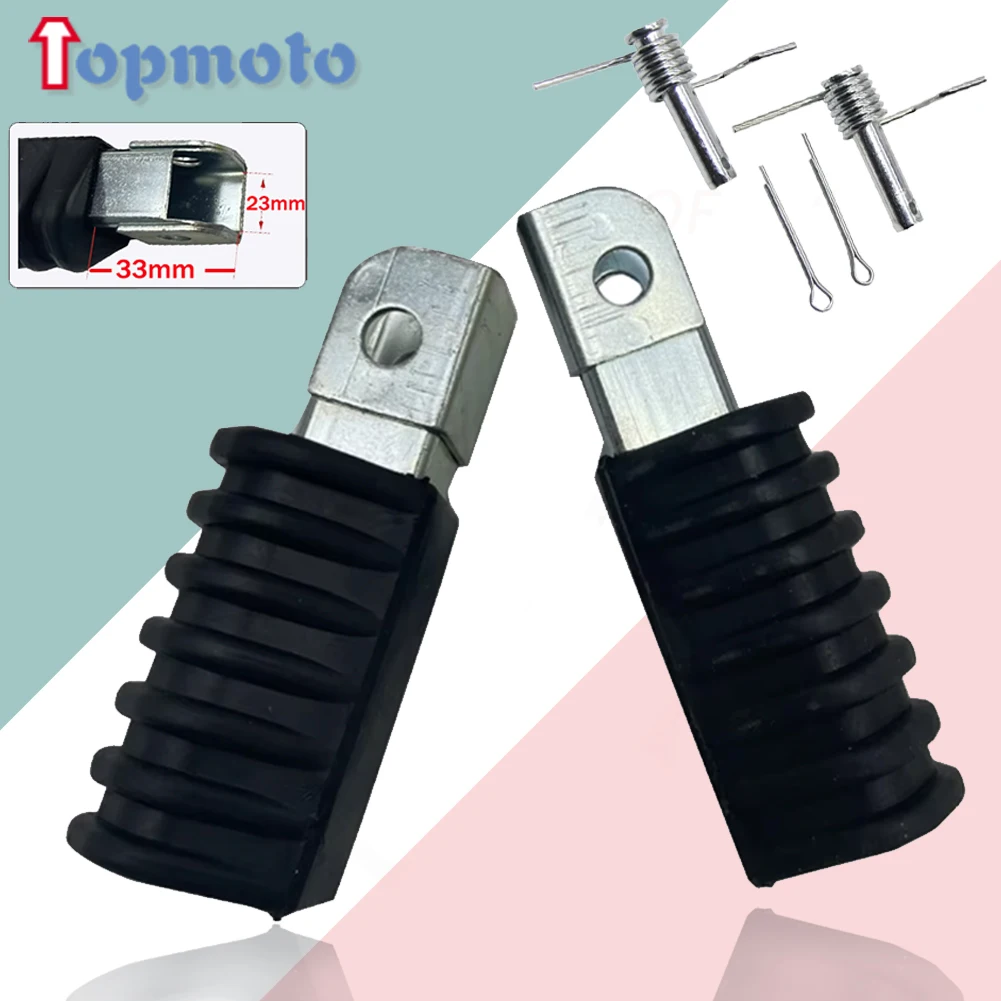 دراجة نارية القدم الراحة Footpeg دواسة أوتاد لياماها PW50 PW80 PW 50 80 الترابية دراجة الطرق غير الممهدة 50cc 70cc 110cc 125cc KLX 110 ATV اكسسوارات #1