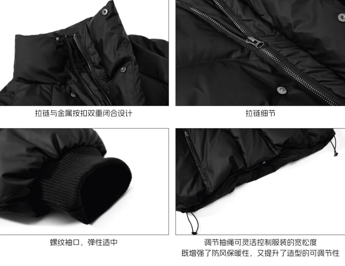 سترات شتوية جديدة موضة شتاء 2025 متعددة الاستخدامات للرجال والنساء موضة بولي Leather جلدية بياقة واقفة وسحاب سترات فضفاضة وسميكة وأنيقة #5