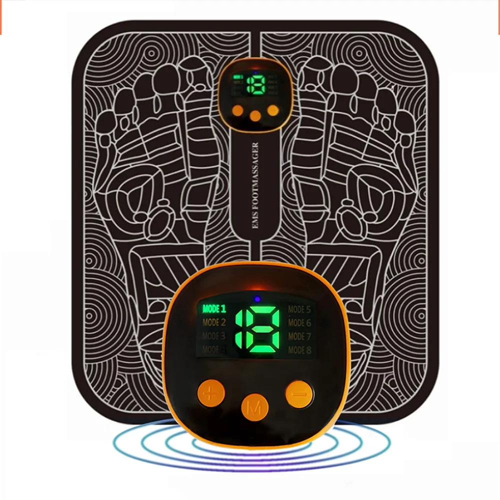 Multifunctional Powerful Foot Massager USB Rechargeable Foldable Comfortable Gentle Easy to Clean Design for Relaxation