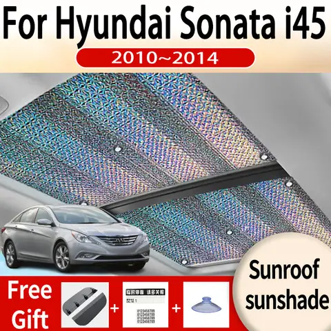 현대 소나타 i45 FY MK6 2010 ~ 2014 신차 선루프 햇빛가리개 파노라마 앞유리 햇빛가리개, 자외선 차단 자동차 액세서리