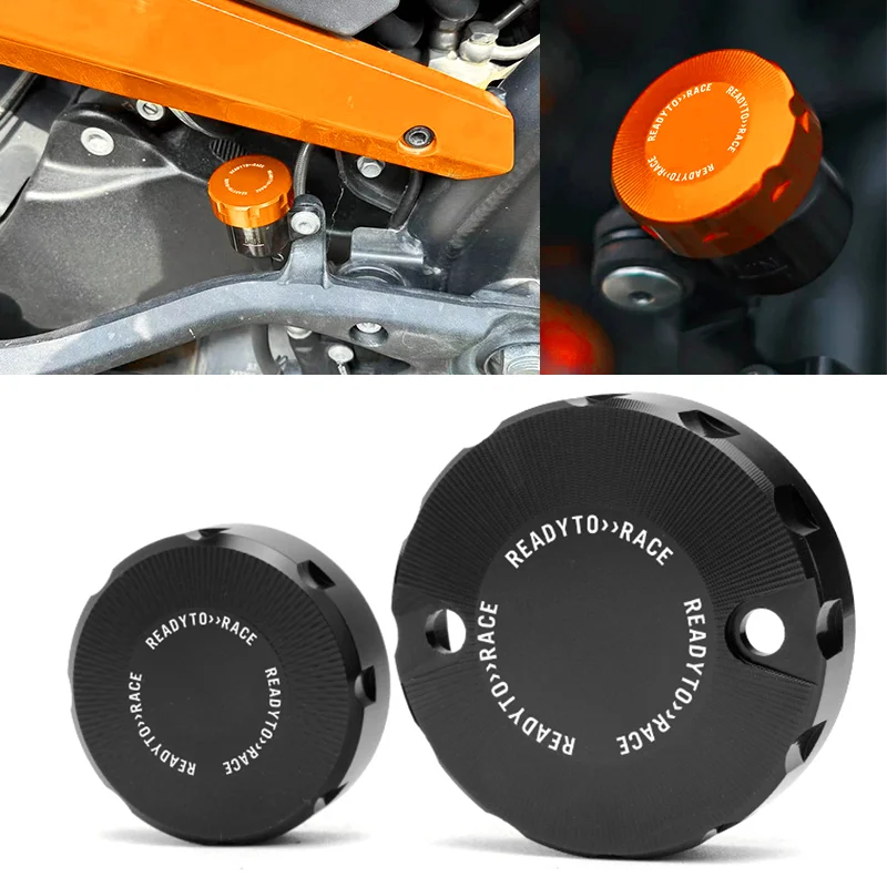 

Motorcycle For KTM Duke 1390/1290/1190/1090/890/790 Super Adventure SAS 390/990 R GT Evo Front Rear Brake Fluid Reservoir Cap