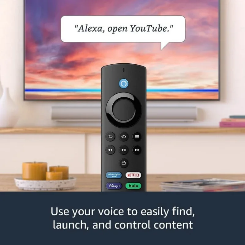 ABS Remote Control Television LCD TV L5B83G For Fire TV Stick Lite BT Voice Remote Control Amazon Third Generation image 6