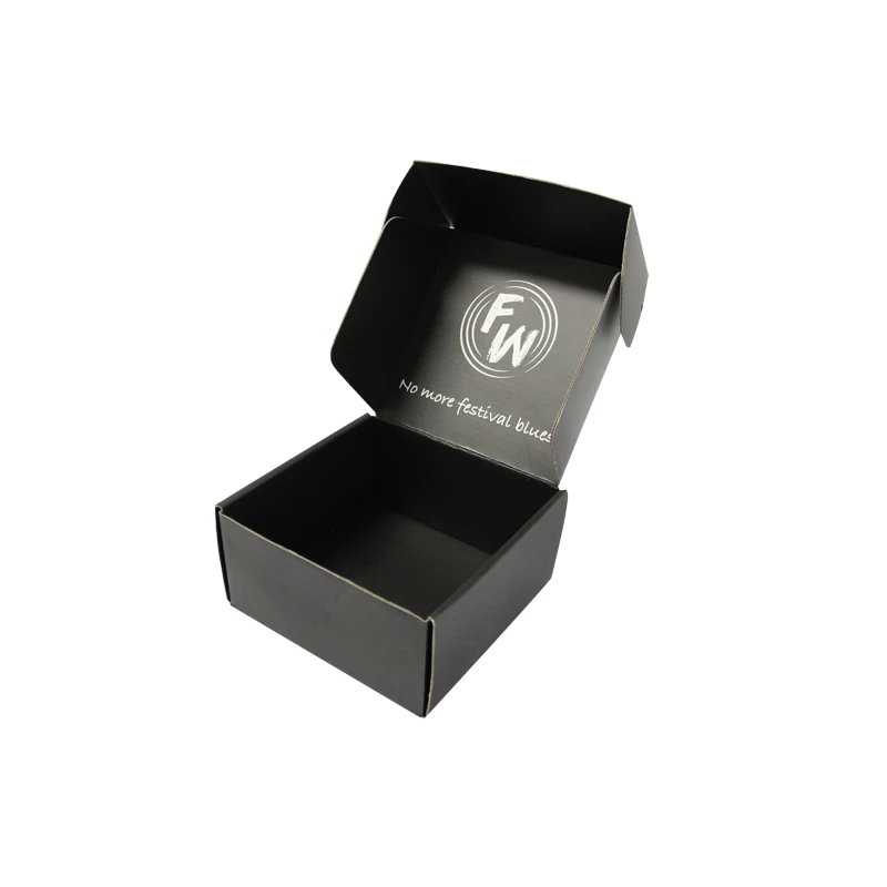 Individuelles Logo Extra Harte Flugzeug-Geschenkboxen Beidseitiger Farbdruck Geschenkboxen Kosmetik E-Commerce Maßgefertigte Faltbare Papierbox